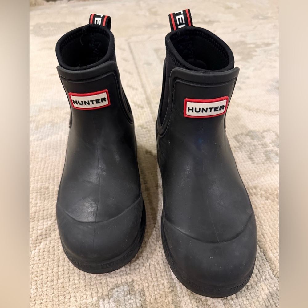 Hunter Kids Classic Black Rain Boots
